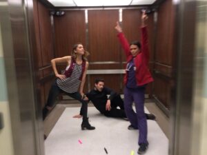 Melissa Ponzio Instagram - #MoonDayMemories #TeenWolf BTS ::: Burnt to a crisp before, during and after with @shelleyhennig & @ianbohen