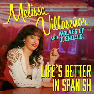 Melissa Villaseñor Instagram - “Life’s Better in Spanish” is out now wherever you listen to tunes!!! Dance, laugh, enjoy! Big thanks to my buds @wolvesofglendale for lending your talents, for inspiring me and cracking me up! It’s my favorite thing to share in my shows lately. Enjoy! 
Art cover by @mclaughlin5121