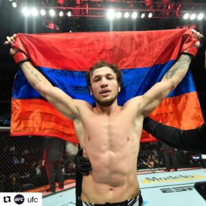 Melsik Baghdasaryan Instagram - Victory 🔥Thanks everyone for support Love you all ❤️ #MelsikTheGun #ufc268