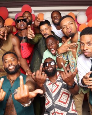 Melvin Gregg Instagram - Instead of a wedding we kept the ceremony super small (just us and the kids) and threw a party in the backyard! It ain’t about where you at, it’s about who you’re with! I appreciate all of y’all for making this celebration better than I could’ve ever imagined. ❤️