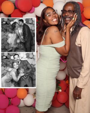 Melvin Gregg Instagram - Instead of a wedding we kept the ceremony super small (just us and the kids) and threw a party in the backyard! It ain’t about where you at, it’s about who you’re with! I appreciate all of y’all for making this celebration better than I could’ve ever imagined. ❤️
