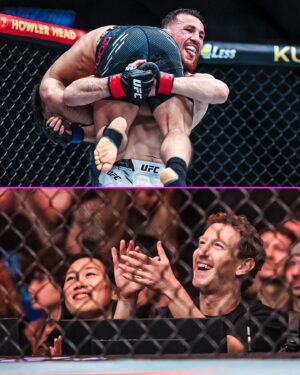 Merab Dvalishvili Instagram - Merab x Zuck 🤣

#UFC298