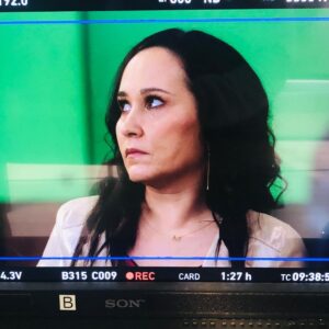 Meredith Eaton Instagram - Someone is getting Matty’s side eye ... who do you think it is ? @MacgyverCBS 📸 @cornellwillis