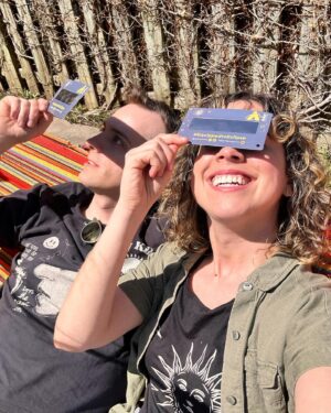 Meredith Stepien Instagram - That was such a cool experience!!! Did anyone else get to see it???? #equippedtoeclipse