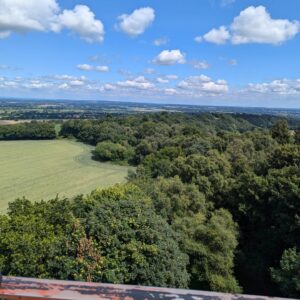 Merlin Griffiths Instagram - Perfect summer's day out at @hawkstoneparkfollies - it's beautiful, unusual and great for curious kids. 
#britishsummer #walk #countrywalks