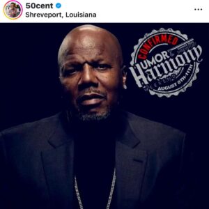 Michael Blackson Instagram - Only @50cent could pull this off because we love this modasucka. Shreveport Louisiana got a treat last night, 4 hrs of comedy from the hottest comics in the game. The beechneega that did the lineup tried to set me up for failure by having go on right after master p and Dababy, but Dave Chapelle told me Mike don’t worry we all rock stars. Sometime we forget who we are so thank you Dave. Best 10 mins performance of my career.