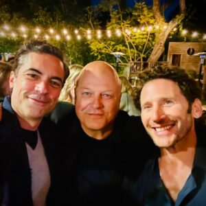Michael Chiklis Instagram - Great night with these two knuckleheads! Too much fun! #losangeles