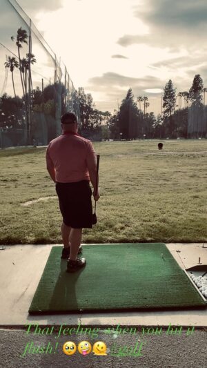 Michael Chiklis Instagram - That feeling when you flush it. 🥺🤪🫠 #golf