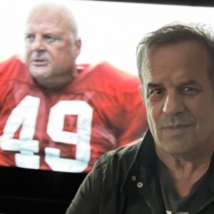 Michael Chiklis Instagram - Director @rodlurie putting the finishing touches on #theseniormovie in the editing room. Looking forward to you all seeing this awesome, underdog redemption tale based on a true story about the oldest college football player in history, Mike Flynt!