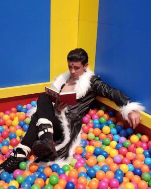Michael Consuelos Instagram - I peaked in the AX ball pit