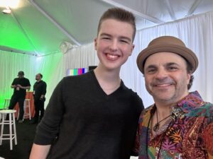 Michael D. Cohen Instagram - @kidschoiceawards 2024 photo dump. Guess who is wearing my hat… Who wore it better?