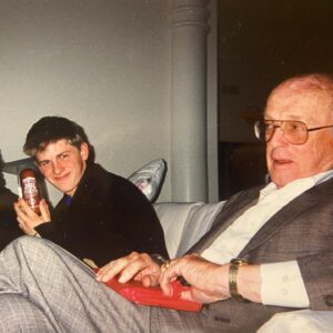 Michael Grant Terry Instagram - Grandpa Jim. Theater and film lover. And the reason I do what I do. Miss him tons.