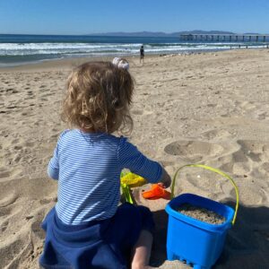 Michael Grant Terry Instagram - Beach day for Cheezers