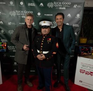 Michael Grant Terry Instagram - Lovely week of holiday parties for important causes @toysfortotsofficial @suchgoodguys The only one who refused to walk the carpet with me was @vududaddy Sending everyone ❤️ through the holidays!