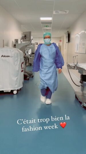 Michaël Grégorio Instagram - Live from la #fashionweek #SurgeonWeek #Paris #love #catwalk #hospital #hopital #fashion #hashtag #masquesobligatoires