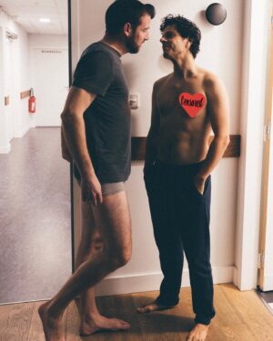 Michaël Grégorio Instagram - “On laisse pas Bibiche dans un coin” ❤️✨ @sebastien_huart_biche 
Photos @helenepambrun @laurag_photo #saintvalentin #valentinesday