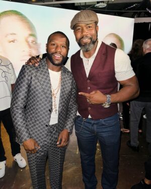 Michael Jai White Instagram - As a student of fighting, there are levels this man has reached that should be studied by all warriors, whether they physically fight or not! Look out for the @floydmayweather documentary The Goat coming soon, directed by the great @deontaylor!