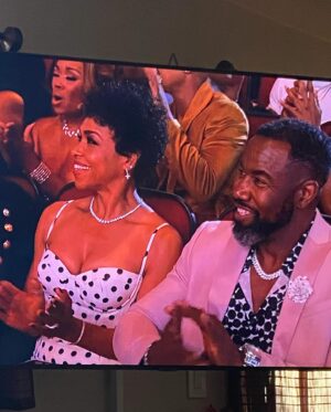 Michael Jai White Instagram - “Date Night” with my wife @iamgillianwhite at the 2024 BET AWARDS last night! @bet 🖤🤍 #powercouple #couplegoals #husbandandwife #awards #redcarpet #music #datenight #bet