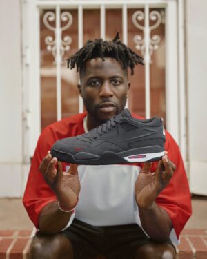 Michael Jordan Instagram - Grandma always knows best.️

BMX superstar athlete @nigelsylvester honors the pavement where he first fell in love with his bike riding in the Air Jordan Nigel Sylvester 4RM ‘Driveway Grey’.

Coming soon—link in bio to get notified.️