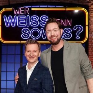 Michael Kessler Instagram - "Klein gegen Groß" heute um 18 Uhr bei @werweissdennsowas_official @ard mit @bielendorfer @bernhardhoecker @elton_tv @kaipflaume