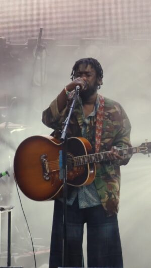 Michael Kiwanuka Instagram - Floating Parade, Montreux Jazz Festival, 2024.