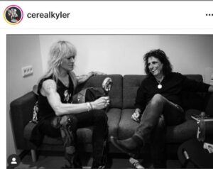 Michael Monroe Instagram - @alicecooper 🌟🌟