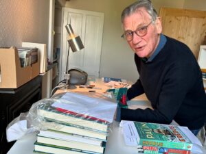 Michael Palin Instagram - Book signing day!