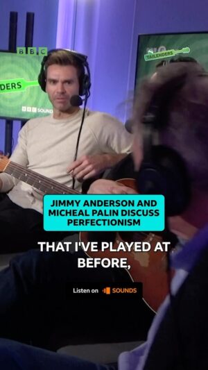 Michael Palin Instagram - Do Jimmy Anderson and Michael Palin share the same penchant for perfectionism?

Listen to a very special episode of Tailenders with the comedy legend on the free BBC Sounds app 🎧

#bbccricket #tailendersoftheworlduniteandtakeover