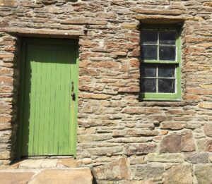 Michael Palin Instagram - A doorway that caught my eye in Stromness, Orkney Islands.