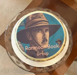 Michael Palin Instagram - Nostalgic visit to the Ranmoor Book Group in Sheffield, just round the corner from where I was born and brought up. They surprised me with this ace cake inspired by the cover of my Great-Uncle Harry book. Much tastier than the real thing!