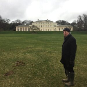 Michael Palin Instagram - Lunch with Terry J, and a walk on Hampstead Heath afterwards. Terry’s a great walker. He likes to get his head down and keep moving. With some difficulty, I persuaded him to stop for this photo of Kenwood House.