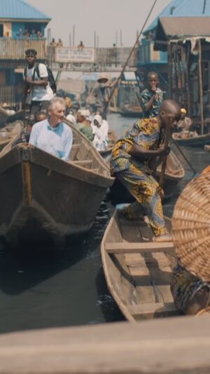 Michael Palin Instagram - @michael.palin visits the extraordinary floating village of Makoko in Lagos, home to more than 200,000 people, and a community the local government has been trying to dismantle for over a decade. 🛶

📺 Michael Palin in Nigeria, Tuesday 9pm
