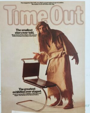 Michael Palin Instagram - Time Out, Life of Brian, 1979