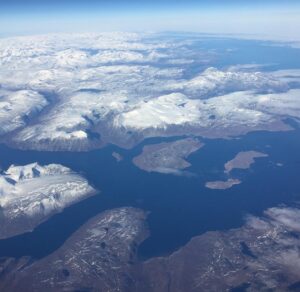 Michael Palin Instagram - Flying to America, I caught this glimpse of magnificent Labrador landscape. Put me in the right mood for talking about Erebus.