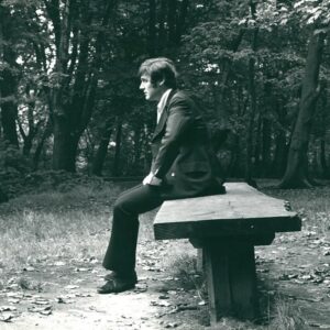Michael Palin Instagram - One of my first publicity photos looking moody on Hampstead Heath, 1965