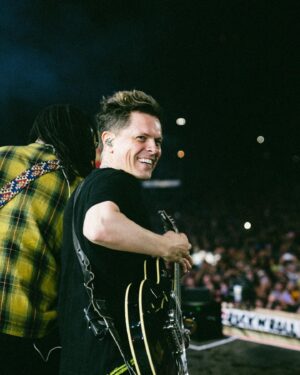 Michael Patrick Kelly Instagram - Dziękuję Pol’and’ Rock 2024 for having me at the 30th anniversary of this iconic festival! What a powerful crowd - still in awe from last Saturday’s fantastic vibe. Wow! 

MPK 

📸: @luis.jantsch 
@polandrockfestival #PolAndRock2024 #Polska #MichaelPatrickKelly #PeaceBell