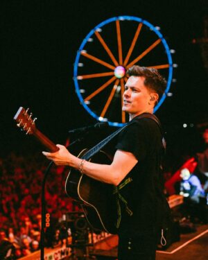 Michael Patrick Kelly Instagram - Dziękuję Pol’and’ Rock 2024 for having me at the 30th anniversary of this iconic festival! What a powerful crowd - still in awe from last Saturday’s fantastic vibe. Wow! 

MPK 

📸: @luis.jantsch 
@polandrockfestival #PolAndRock2024 #Polska #MichaelPatrickKelly #PeaceBell