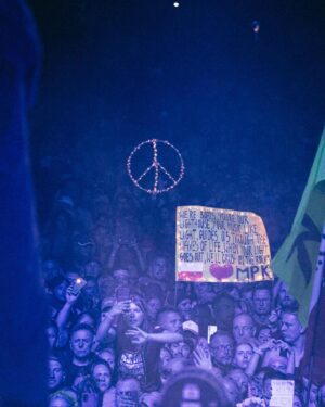 Michael Patrick Kelly Instagram - Dziękuję Pol’and’ Rock 2024 for having me at the 30th anniversary of this iconic festival! What a powerful crowd - still in awe from last Saturday’s fantastic vibe. Wow! 

MPK 

📸: @luis.jantsch 
@polandrockfestival #PolAndRock2024 #Polska #MichaelPatrickKelly #PeaceBell