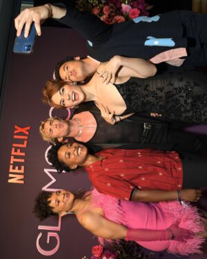 Michael Rosen Instagram - Really can’t overstate how cuckoo bananas head over heels in love I am with these kids 🫶😭 GLAMOROUS premieres TONIGHT at 12am PST only on @netflix!!!!!