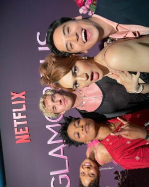 Michael Rosen Instagram - Really can’t overstate how cuckoo bananas head over heels in love I am with these kids 🫶😭 GLAMOROUS premieres TONIGHT at 12am PST only on @netflix!!!!!
