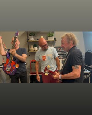 Michael Symon Instagram - Like a fine wine some things just age better than others .. @sammyhagar @mad_anthony_bassman @joesatriani @jasonbonham thanks for an incredible time and show .. truly amazing and @pncartscenter was packed to the rafters … 🤘🏼forever ! #bestofallworlds