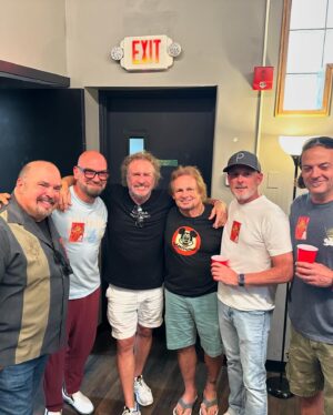 Michael Symon Instagram - Like a fine wine some things just age better than others .. @sammyhagar @mad_anthony_bassman @joesatriani @jasonbonham thanks for an incredible time and show .. truly amazing and @pncartscenter was packed to the rafters … 🤘🏼forever ! #bestofallworlds