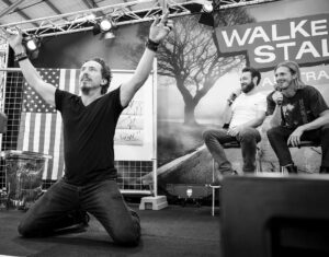 Michael Traynor Instagram - Praise be the Gods of Pictionary.
.
.
.
Photo Cred: @sammyroenfeldt
W/ @austinamelio, @rossmarquand, @walkrstalkrcon (And a not pictured, yet strangely felt @ogg_steven!)
#wscaustralia