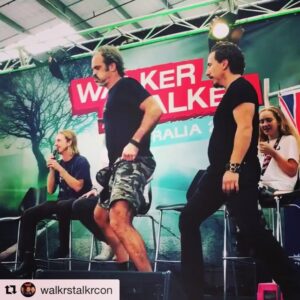 Michael Traynor Instagram - Dear #WSCAustralia...
Thank you for the epic adventures and countless bits of kindness.

You’re my kind of continent. 
@walkrstalkrcon (Role of “Bitchin’ Dance Partner” performed by @ogg_steven!!)