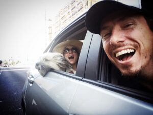 Michael Traynor Instagram - Don’t know where Baxter picks up these habits.