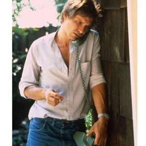 Michael Traynor Instagram - Goal: Be as cool as Harrison Ford casually ordering a pizza on the phone at least ONCE IN YOUR LIFE.
.
.
.
#PersonalMoonShot.