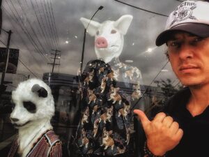 Michael Traynor Instagram - Panda. Pig. Traynor. 
#TheCrassMenagerie.