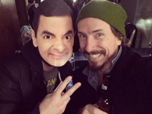 Michael Traynor Instagram - British Celebrity-Sighting Goals ACHIEVED!!