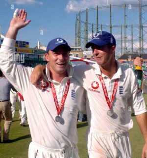Michael Vaughan Instagram - Rest well Thorpey .. Thanks for being a great team mate xxx 💔