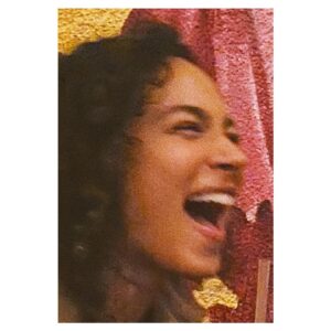 Michael Vlamis Instagram - Happy Valentine’s Day, Aurora ❤️ This picture says a lot about us: we love to laugh, our laughs have merged into one ridiculous laugh, you look gorgeous when you laugh, and I, well, I look like a goat. Here’s to another year of making you laugh. I’m a lucky man. I love you!!!